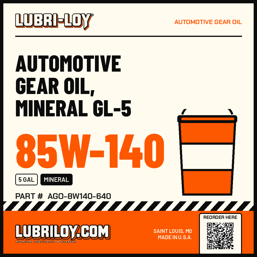 Automotive Gear Oil Mineral GL-5 85W-140 product card