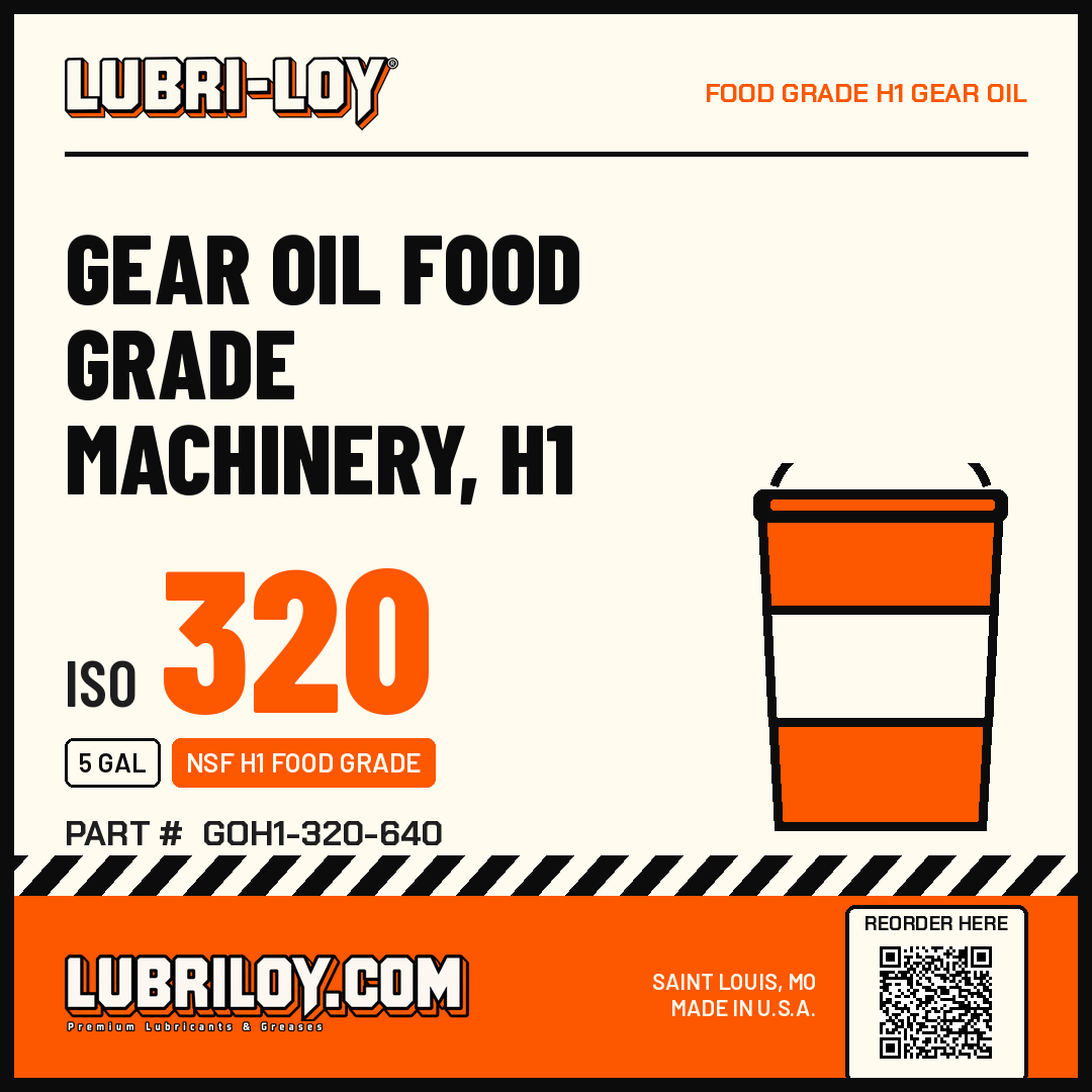 Gear Oil Food Grade Machinery H1 ISO 320 product card