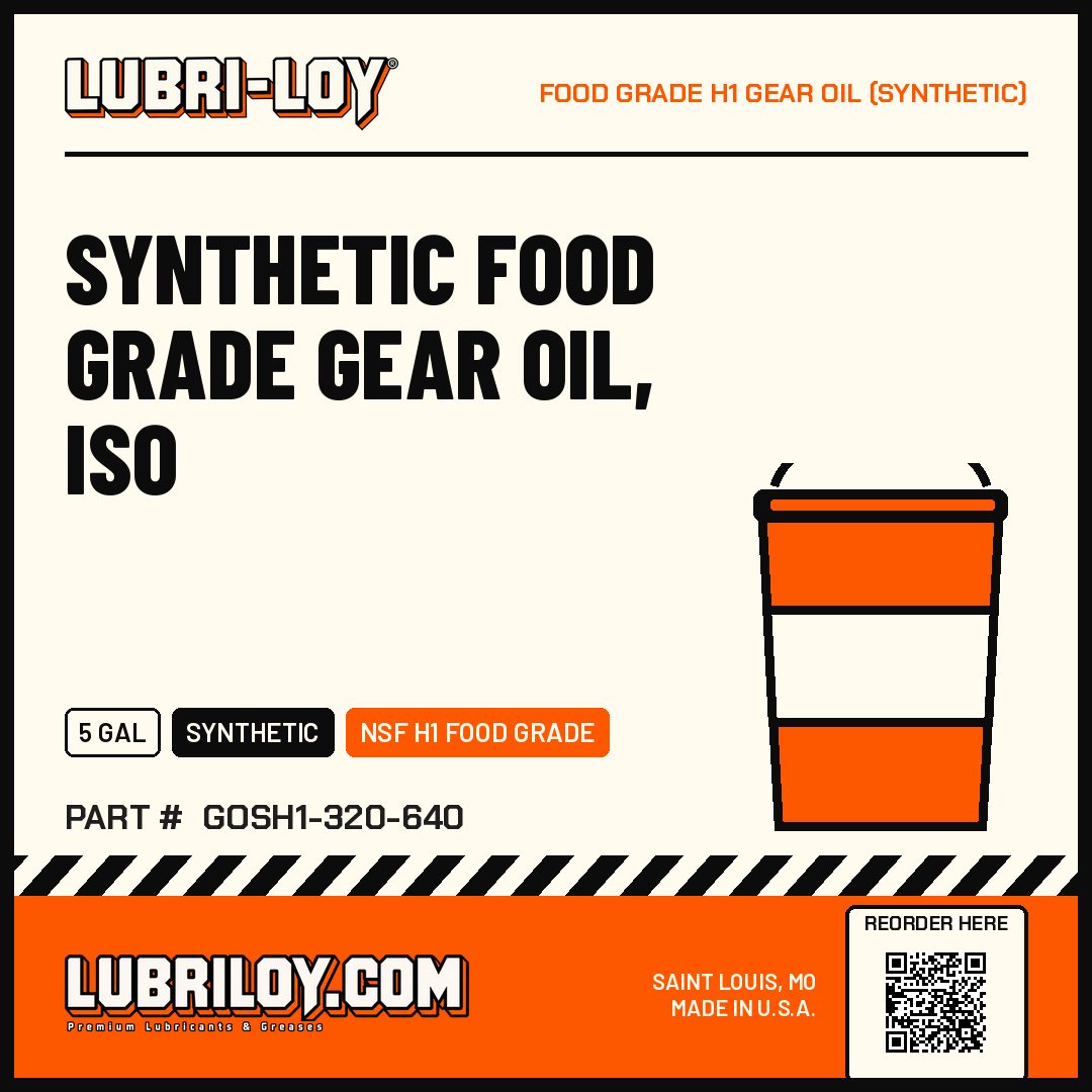 Synthetic Food Grade Gear Oil product card
