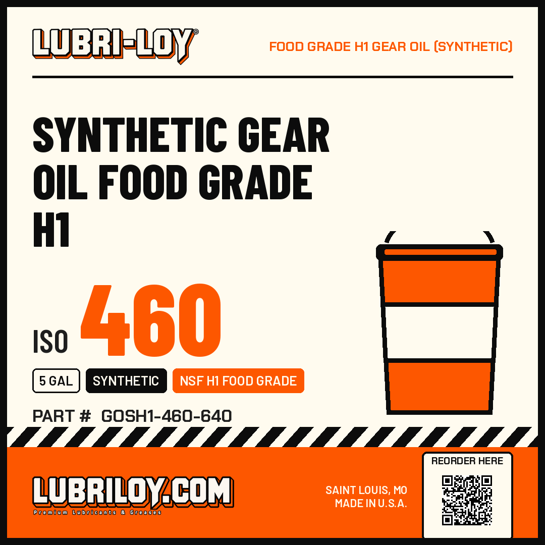 SYNTHETIC GEAR OIL FOOD GRADE H1 ISO 460 product card