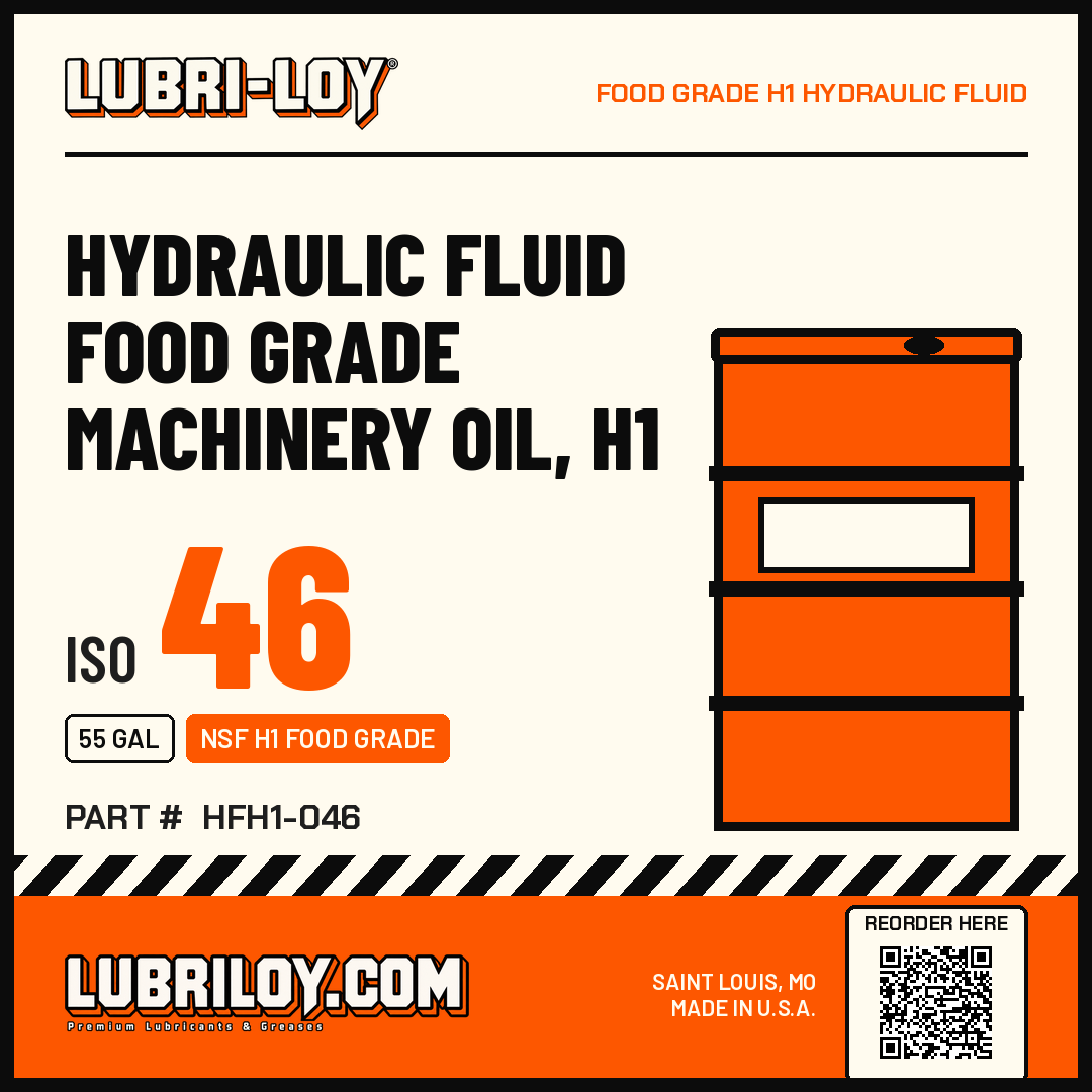 Hydraulic Fluid Food Grade Machinery Oil H1 ISO 46 product card