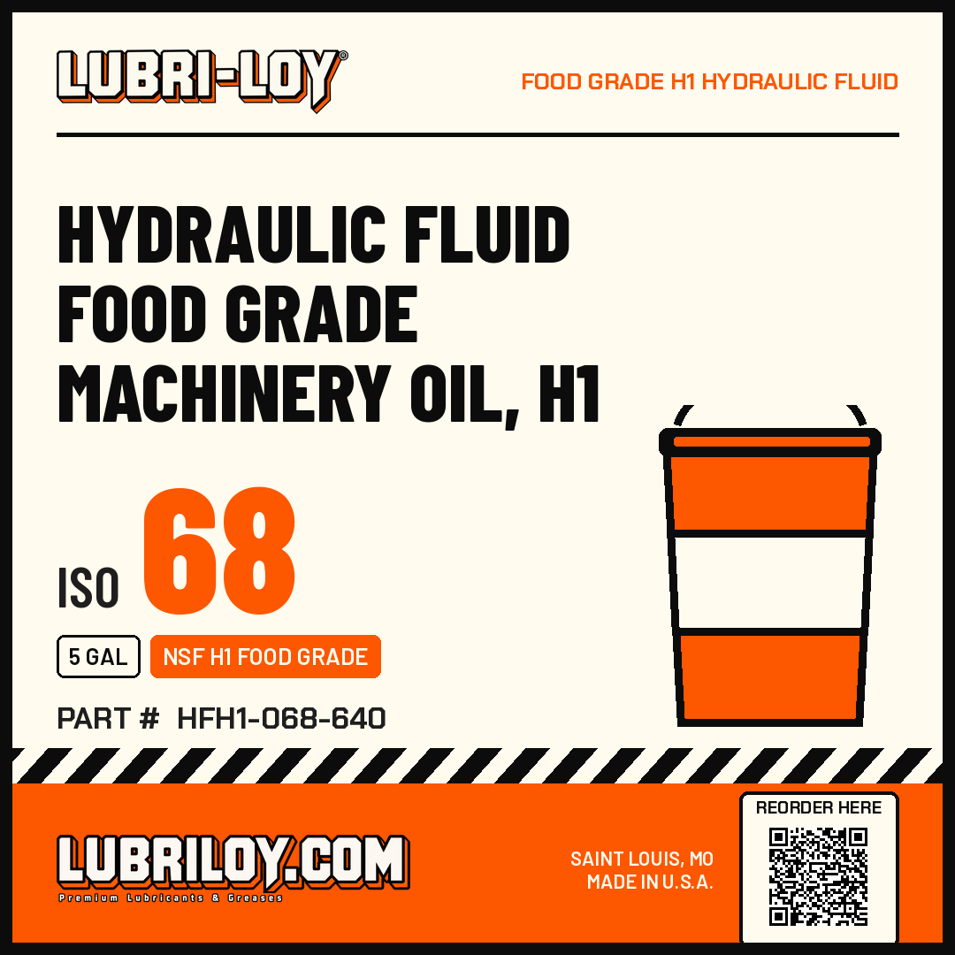 Hydraulic Fluid Food Grade Machinery Oil H1 ISO 68 product card