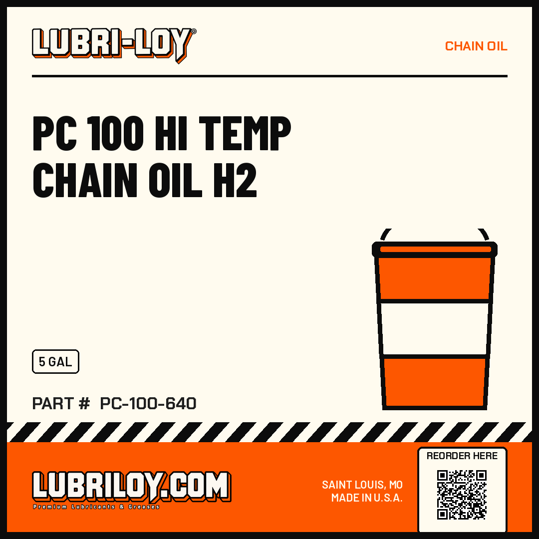 PC 100 Hi Temp Chain Oil H2 product card