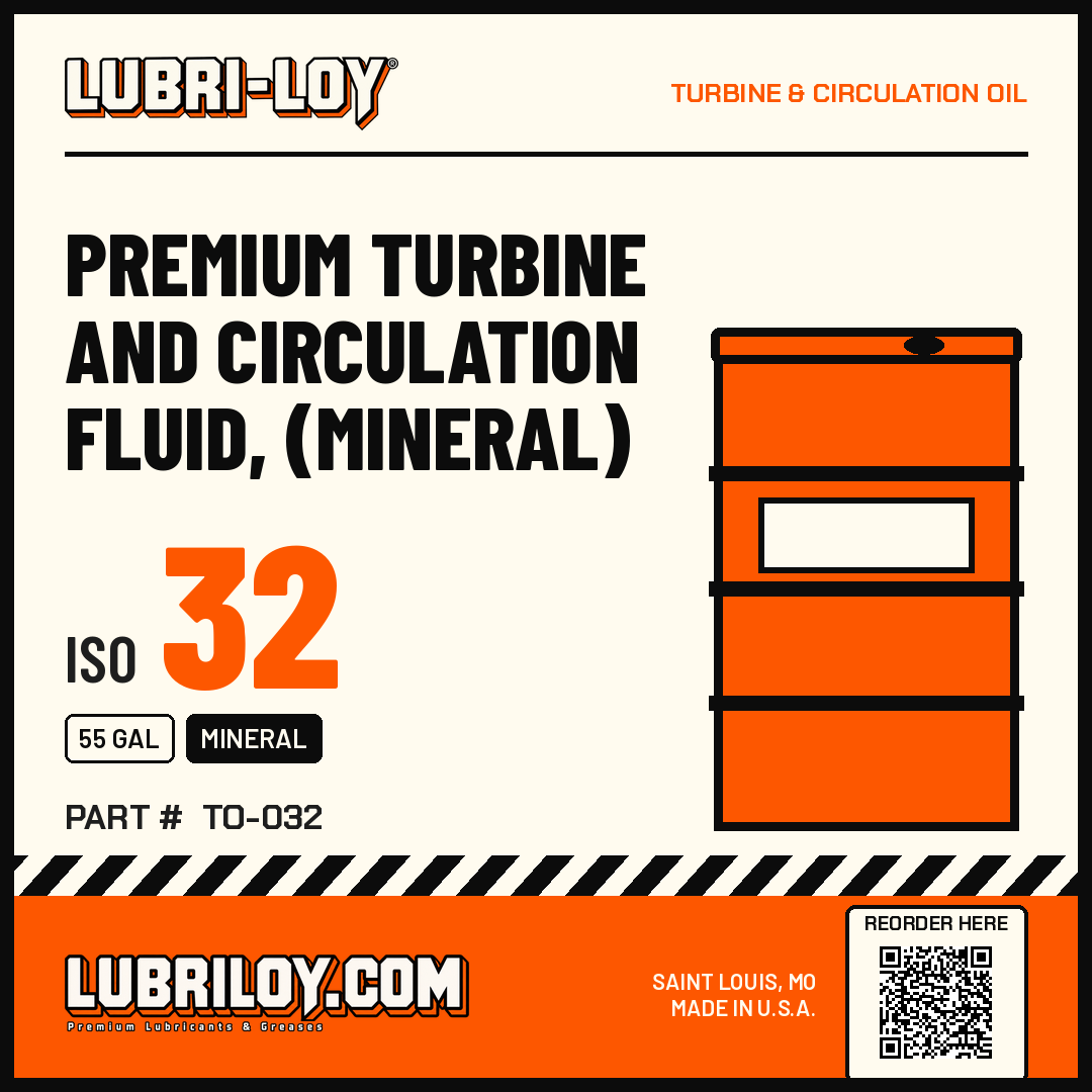 Premium Turbine and Circulation Fluid Mineral ISO 32 product card