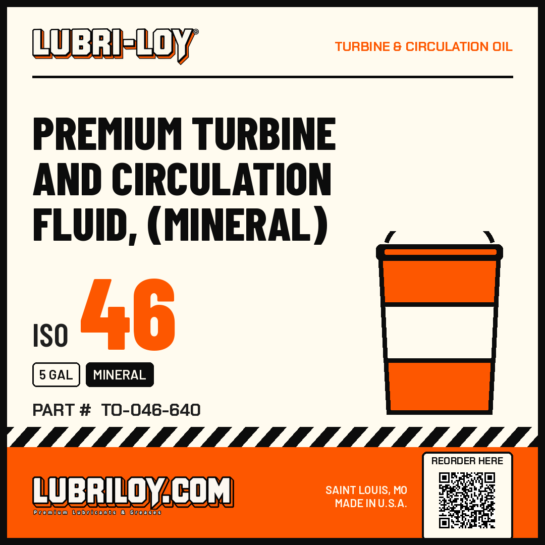Premium Turbine and Circulation Fluid Mineral ISO 46 product card
