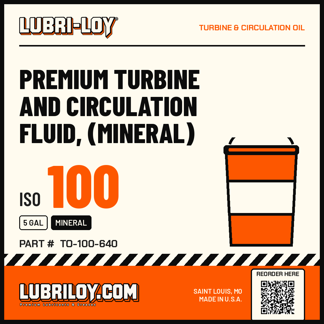 Premium Turbine and Circulation Fluid Mineral ISO 100 product card